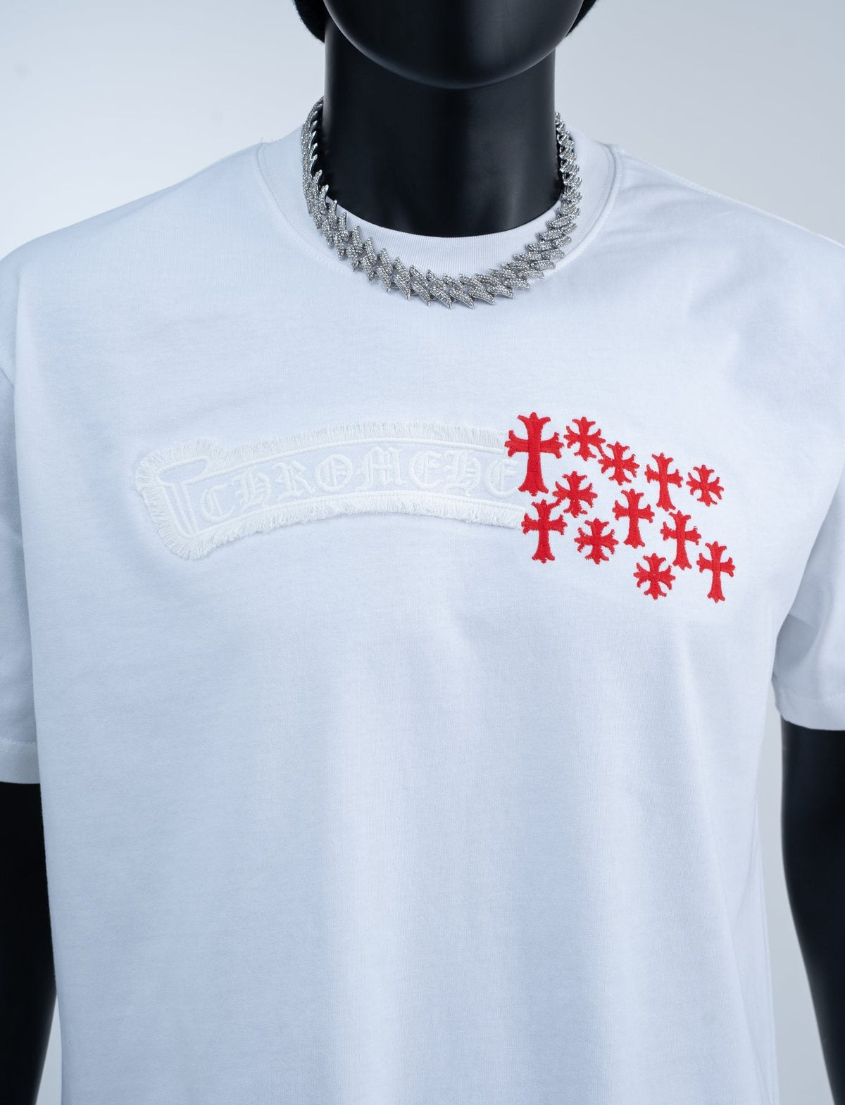 Chrome Hearts Star Cross Graphic T-Shirt