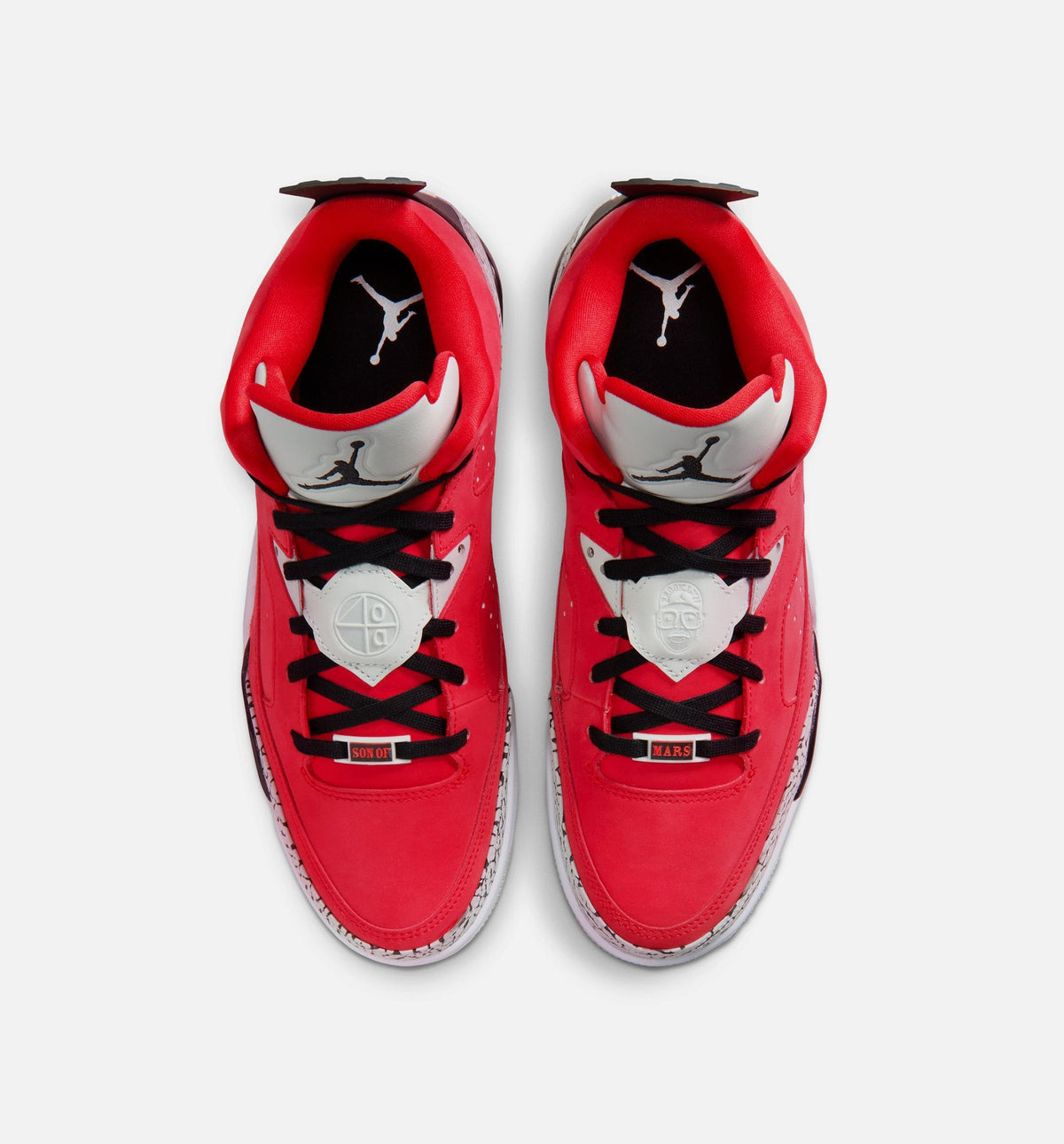 Son of Mars Low – Men's Lifestyle Shoe in Fire Red/Black/Grey Mist/White