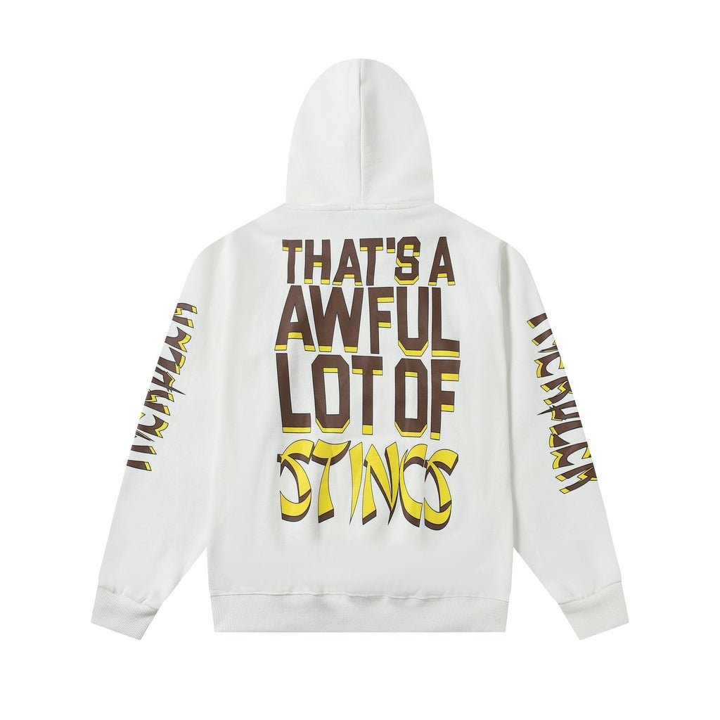 THAT'S A AWFUL LOT OF COUGH SYRUP Stings Character Graphic Hoodie