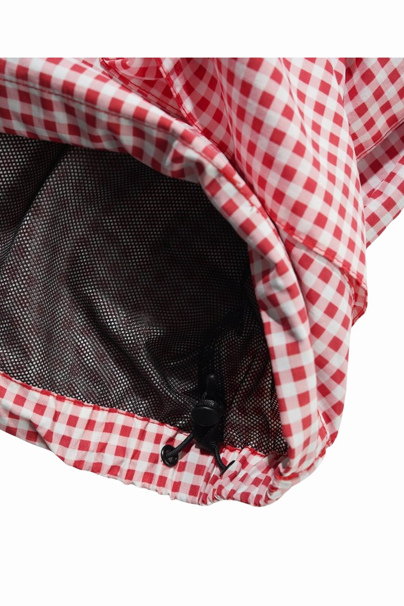BUTTER TERRAIN ANORAK Red Gingham