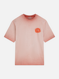 S&S Front and Back Artwork Loose-Fit Cold-Dyed Tee