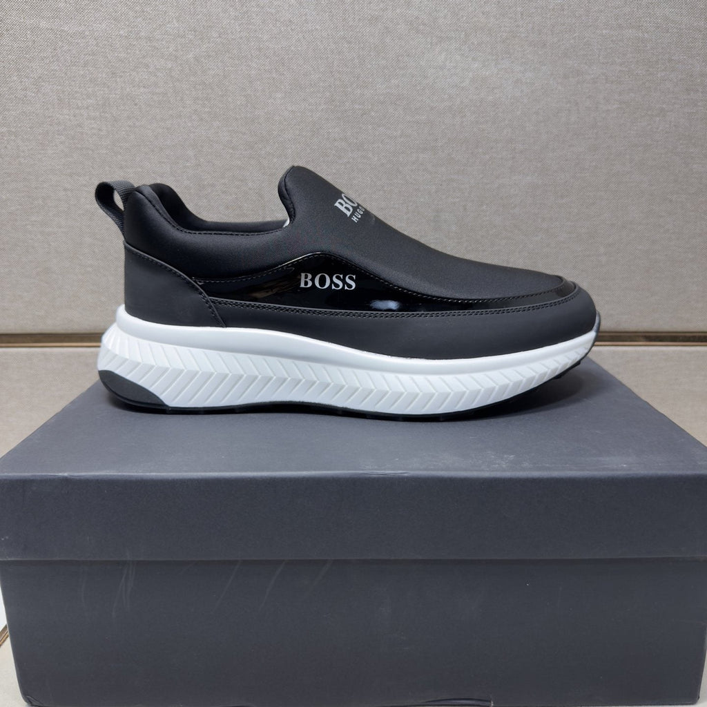 Hugo Boss Black Slip-On Shoes