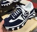 Dolce & Gabbana Navy and White Sneakers
