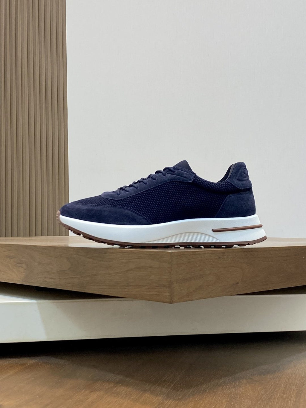 Loro Piana Men's Lace-Up Sneakers