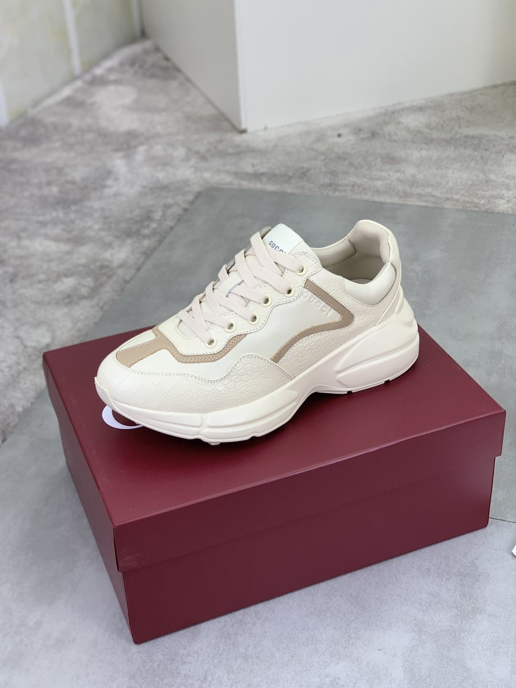 Gucci Paneled Chunky Sneakers