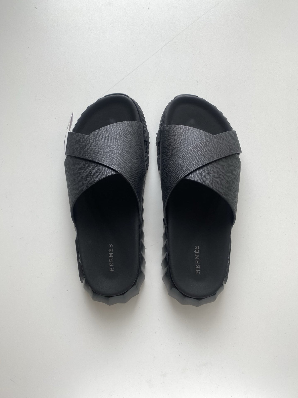 Hermès Cross-Strap Slide Sandals