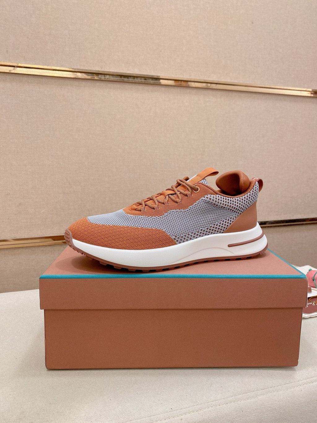 Loro Piana Knit Low-Top Sneakers
